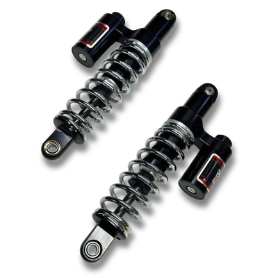 RWD RS-2 Rear Shock Absorber for 1991 - 2017 Dyna (CHROME SPRINGS) - 0