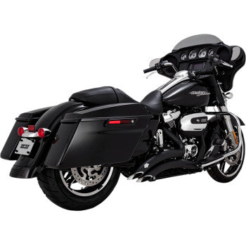 VANCE & HINES - BIG RADIUS 2:2 EXHAUST SYSTEM - MATTE BLACK - 0