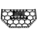 V3 Mini motorcycle floorboard replacement gripper, black chrome