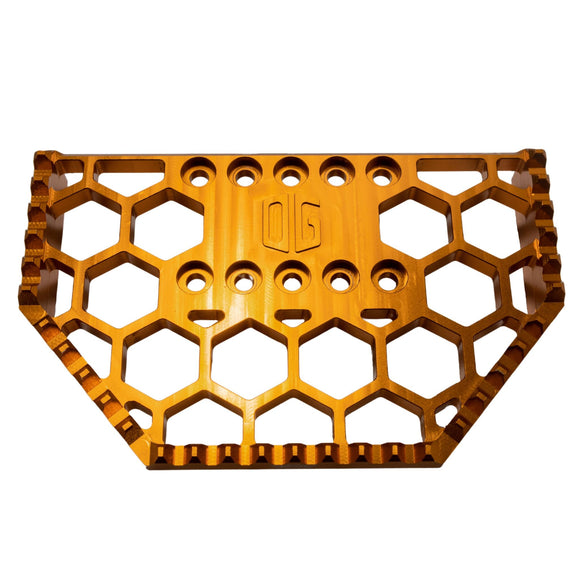 V3 Mini anodized orange aluminum floorboard replacement gripper