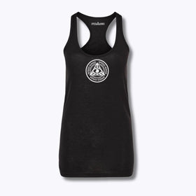 Speed-Kings Women's SKC Logo Racerback Tank Top Black