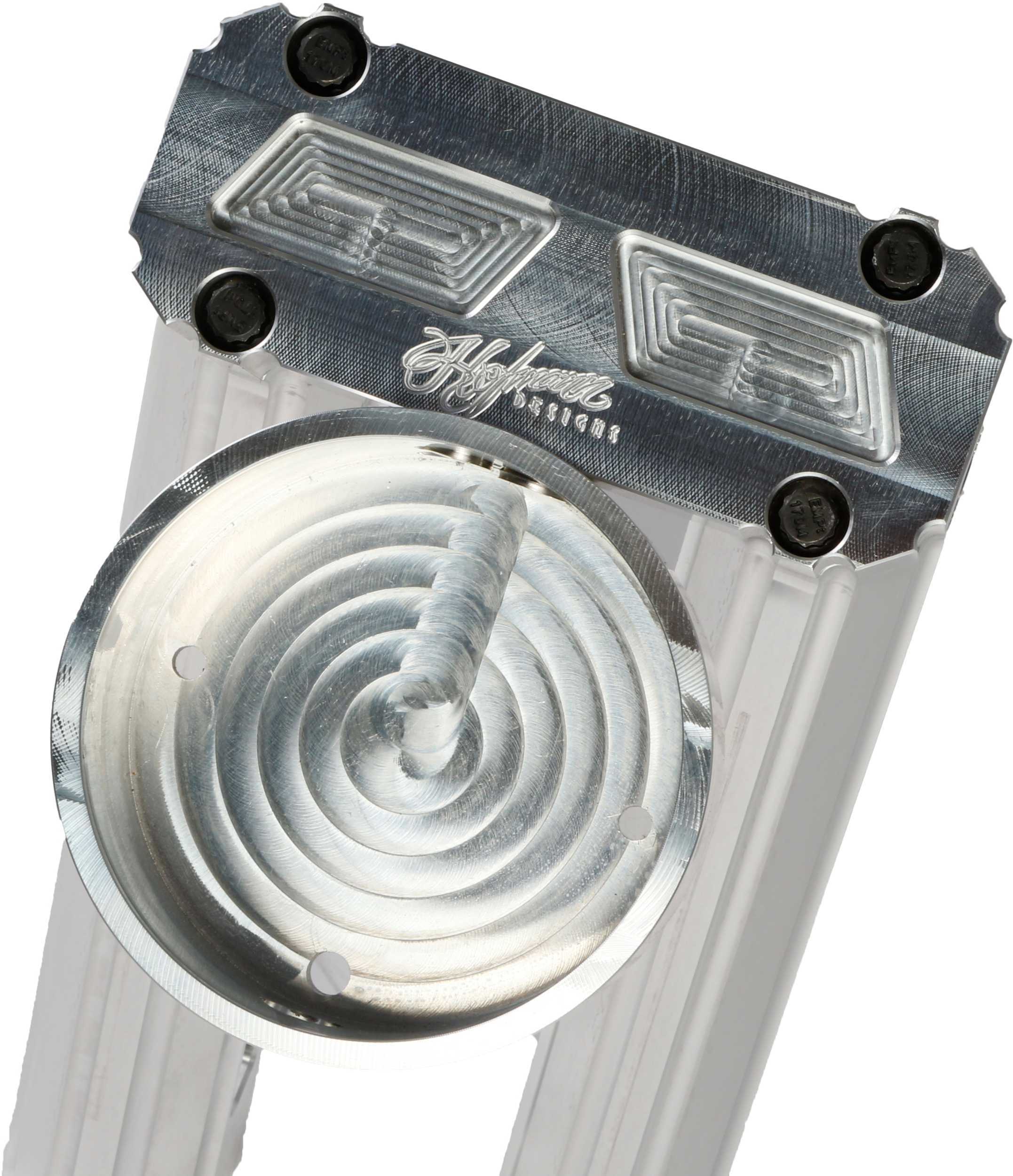 H/D Billet Speedo Mount Raw Req Hofmann Risers