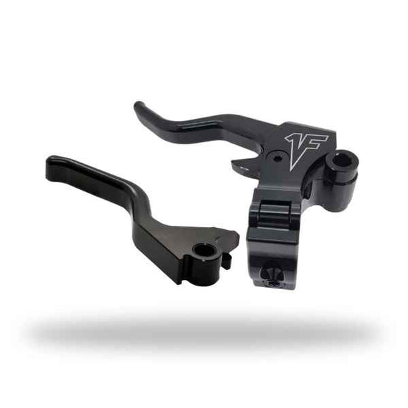 1FNGR Easier Pull Clutch + Brake Lever Combo | Black - FXR