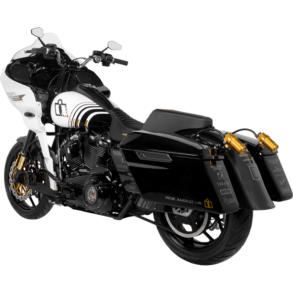 Saddlemen Carbon Fiber Rear Fender GLOSS Touring '09-'25
