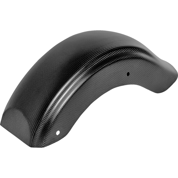 Saddlemen Carbon Fiber Rear Fender Matte Touring '09-'25