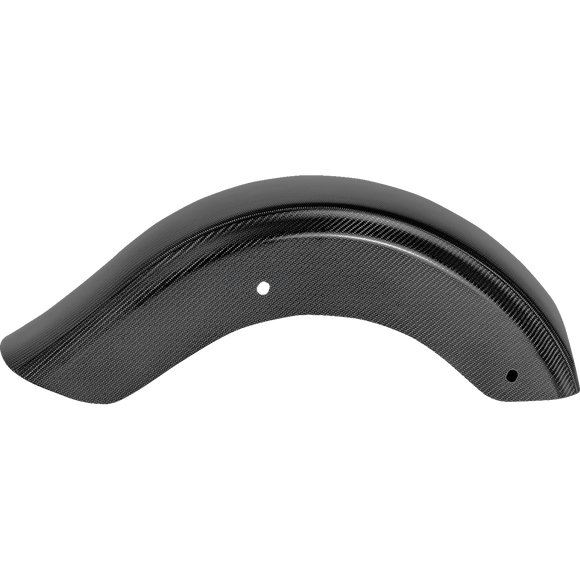 Saddlemen Carbon Fiber Rear Fender Matte Touring '09-'25