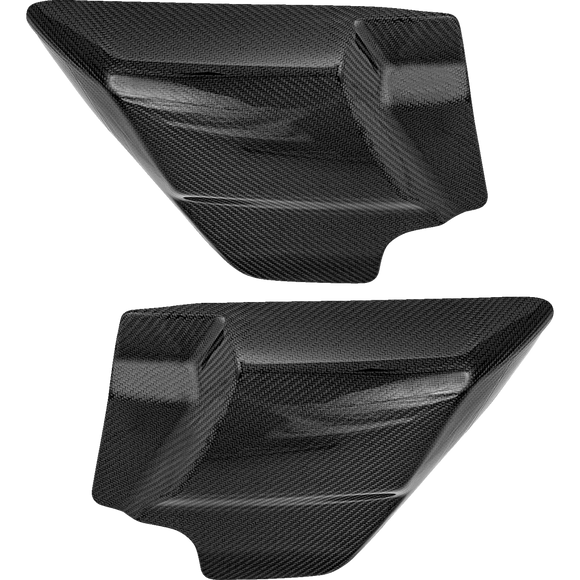Saddlemen Side Cover Carbon Fiber/GLOSS