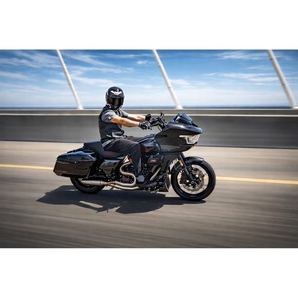 Saddlemen Side Cover Carbon Fiber/GLOSS