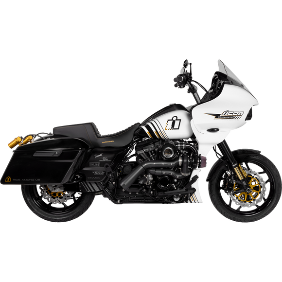 Saddlemen Side Cover Carbon Fiber/GLOSS
