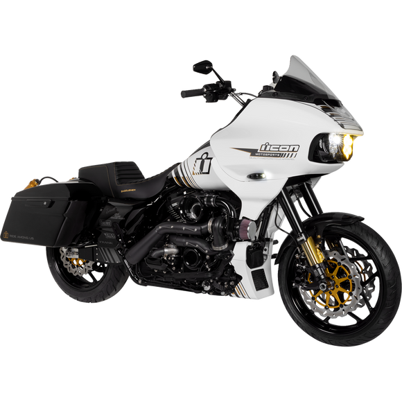 Saddlemen Side Cover Carbon Fiber/GLOSS