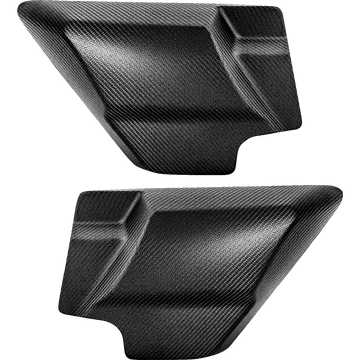 Saddlemen Side Cover Carbon Fiber/Matte