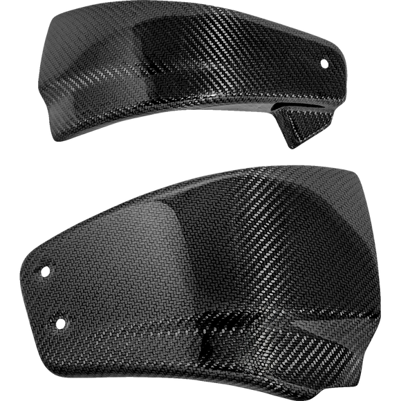 Saddlemen Side Cover Carbon Fiber/GLOSS