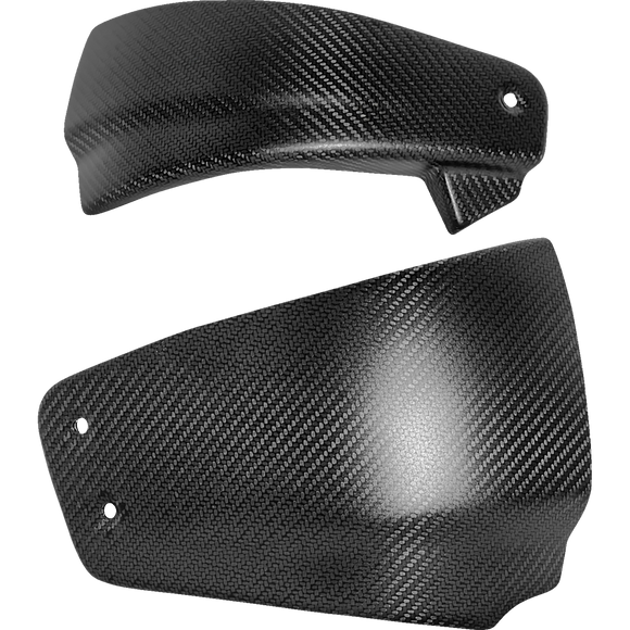 Saddlemen Side Cover Carbon Fiber/Matte