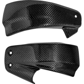 Saddlemen Side Cover Carbon Fiber/GLOSS