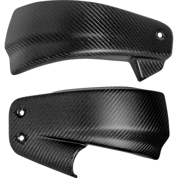 Saddlemen Side Cover Carbon Fiber/Matte