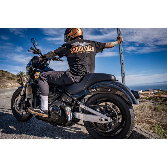 Saddlemen Rear Fender Carbon Fiber/GLOSS FXBB/FXST/FLSL