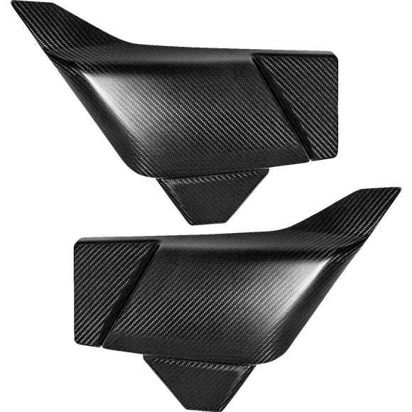 Saddlemen Side Cover Carbon Fiber/Matte