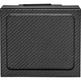 Saddlemen Battery Cover Carbon Fiber Matte Black