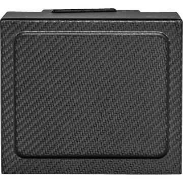 Saddlemen Battery Cover Carbon Fiber Matte Black
