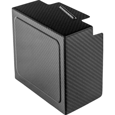 Saddlemen Battery Cover Carbon Fiber Matte Black