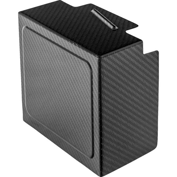 Saddlemen Battery Cover Carbon Fiber Matte Black