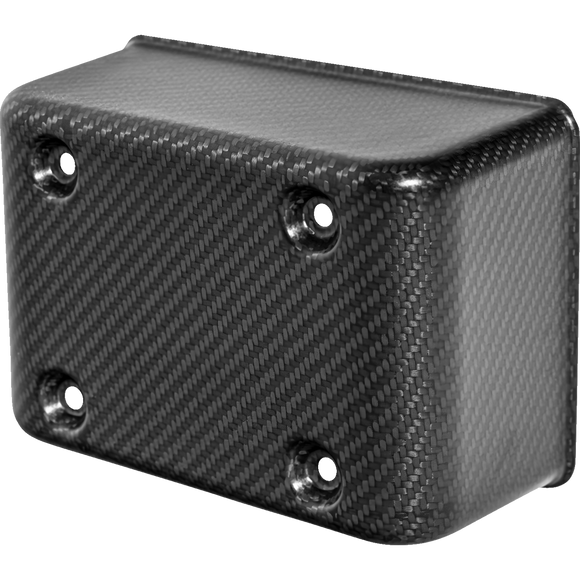 Saddlemen Fuse Block Cover Carbon Fiber Matte Black