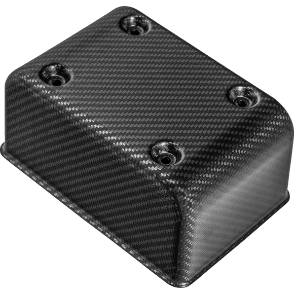 Saddlemen Fuse Block Cover Carbon Fiber Matte Black