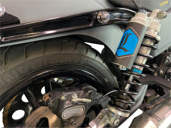 Legend Suspensions Revo ARC Clear Ano - XL Sportster