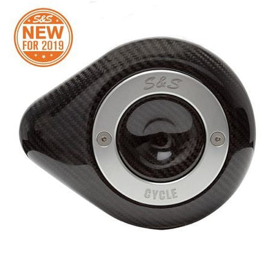 S&S Cycle Carbon Tear Drop for Stealth