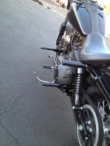 BUNG KING PASSENGER PEG CRASH BAR 06+ DYNA - 0