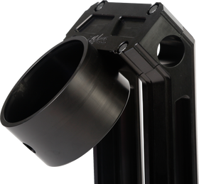 H/D Billet Speedo Mount Black Req Hofmann Risers