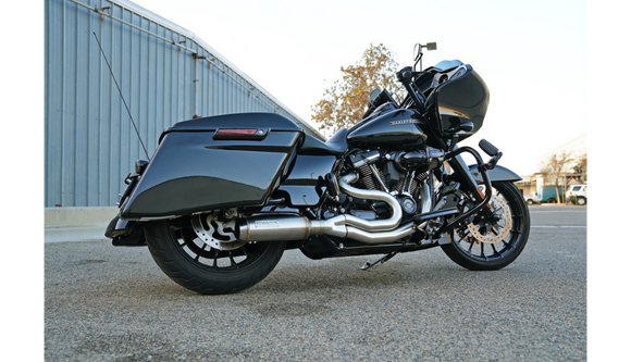 BASSANI 2-INTO-1 MID-LENGTH SUPER BIKE EXHAUST SYSTEM - STAINLESS STEEL