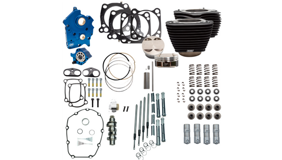 S&S CYCLE 128" Power Package Engine Performance Kit - Chain Drive