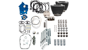 S&S CYCLE 128" Power Package Engine Performance Kit - Chain Drive - 0
