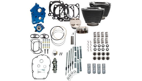 S&S CYCLE 128" Power Package Engine Performance Kit - Chain Drive