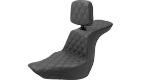 SADDLEMEN TOUR STEP UP SEAT W/ RIDER BACKREST - FXLR/ FXLRS / FXLRST