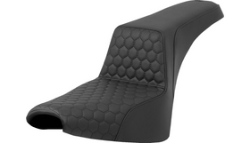 SADDLEMEN STEP-UP SEAT - HONEYCOMB - FXBB/FXST '18-'24
