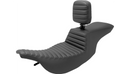 SADDLEMEN TOUR STEP UP SEAT W/ RIDER BACKREST - 97 - 07 FLHR/FLHX-4