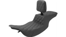SADDLEMEN TOUR STEP UP SEAT W/ RIDER BACKREST - 97 - 07 FL-1