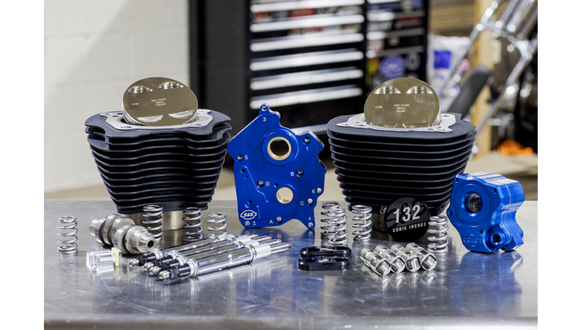 S&S CYCLE 132" Power Package Engine Performance Kit - Chain Drive