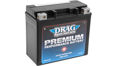 DRAG SPECIALTIES PREMIUM PERFORMANCE BATTERY FOR FXR