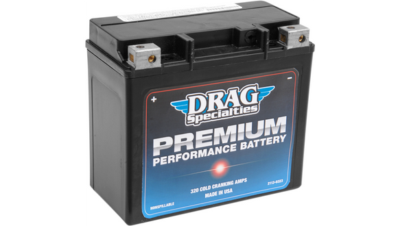DRAG SPECIALTIES PREMIUM PERFORMANCE BATTERY FOR FXR