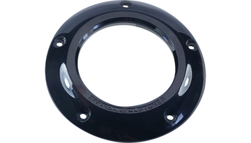 BARNETT CLEAR DERBY COVER 19+ SOFTAIL MODELS - 0