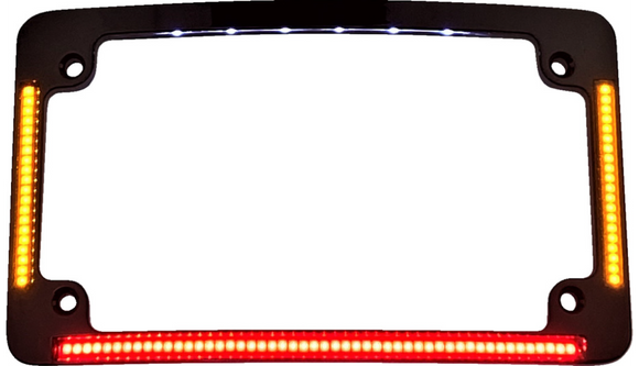 CUSTOM DYNAMICS RADIUS ALL IN ONE LICENSE PLATE FRAME