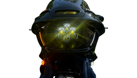 CUSTOM DYNAMICS SHARK DEMON® 2 HEADLIGHT - LOW RIDER ST