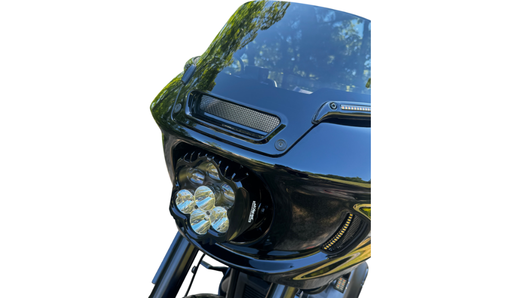 CUSTOM DYNAMICS SHARK DEMON® 2 HEADLIGHT - LOW RIDER ST