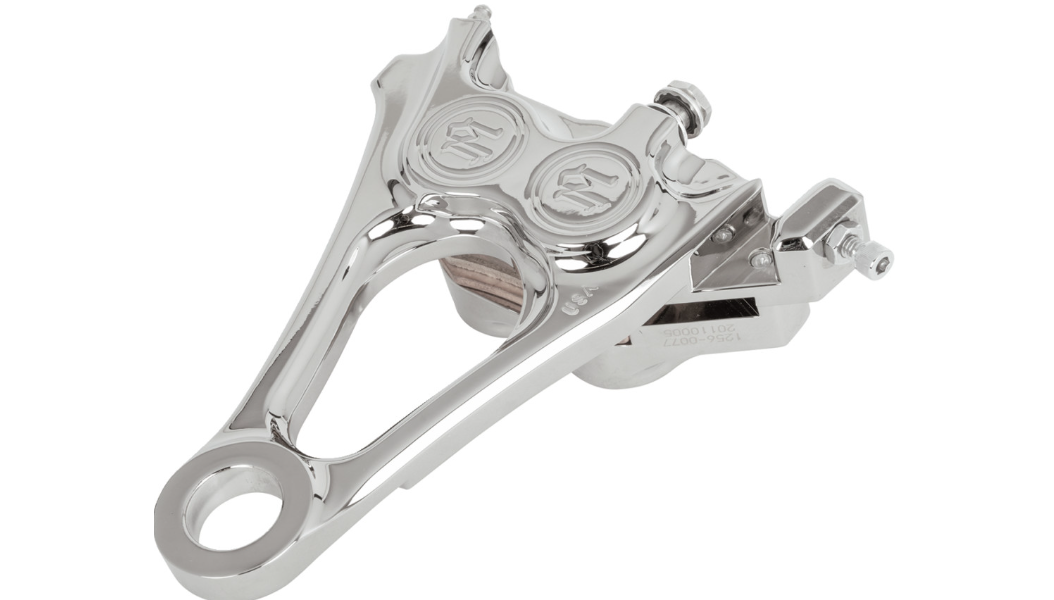 PERFORMANCE MACHINE 4-Piston Differential-Bore Rear Caliper, 2018+ SOFTAIL