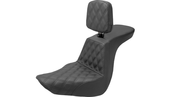 SADDLEMEN TOUR STEP UP SEAT W/ RIDER BACKREST - FXLR/ FXLRS / FXLRST