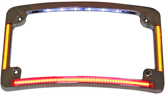 CUSTOM DYNAMICS RADIUS ALL IN ONE LICENSE PLATE FRAME