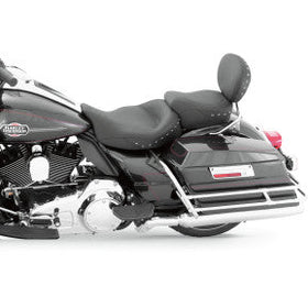 MUSTANG - WIDE SOLO SEAT - SMOOTH, STUDDED - '97-07 TOURING